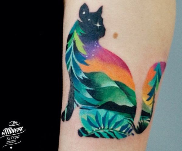 30 katten tattoo concepten met betekenissen