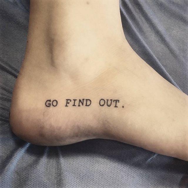 100 Tattoos on the Foot - Stunning and Inspiring Photographs