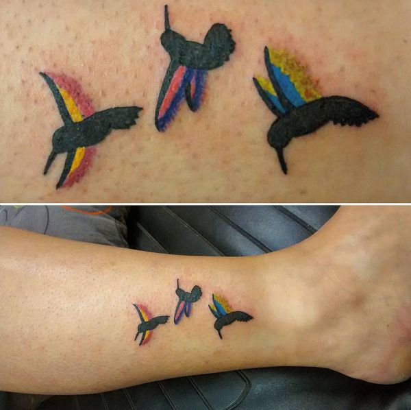 23 fantastic hummingbird tattoos - they stand for pleasure