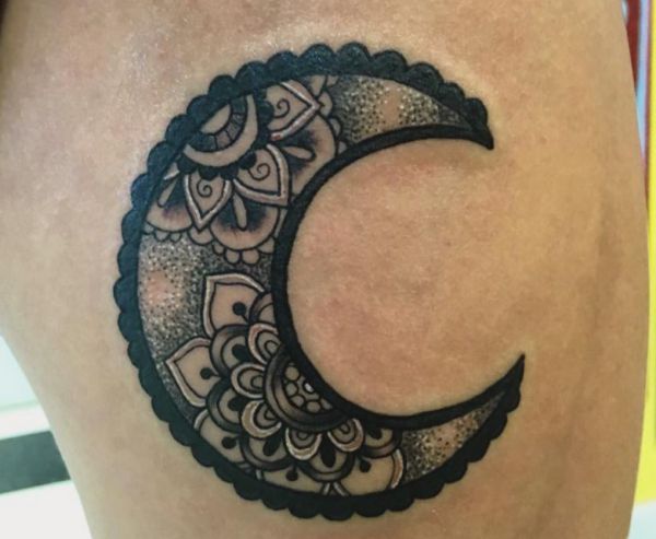 Moon Tattoo Designs with Meanings - 24 Concepts