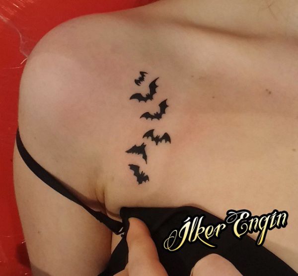 25 fascinated bat tattoos and their meanings