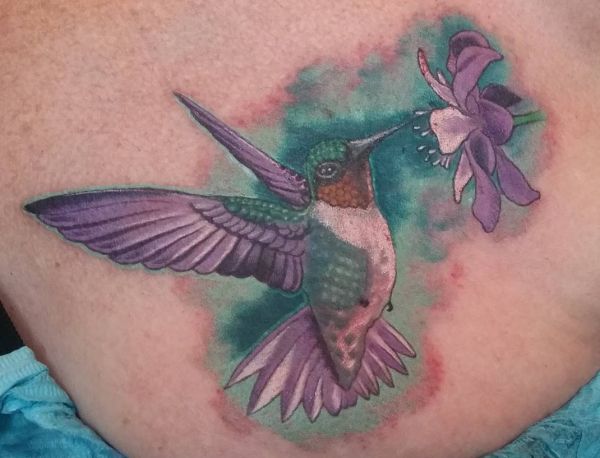 23 fantastic hummingbird tattoos - they stand for pleasure