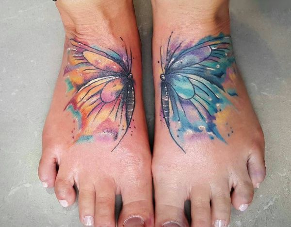 20 stylish foot tattoo concepts