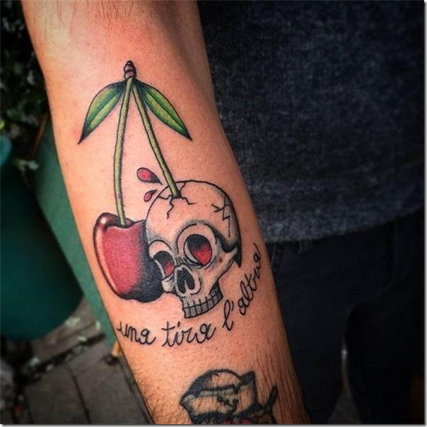 Superb and galvanizing cherry tattoos