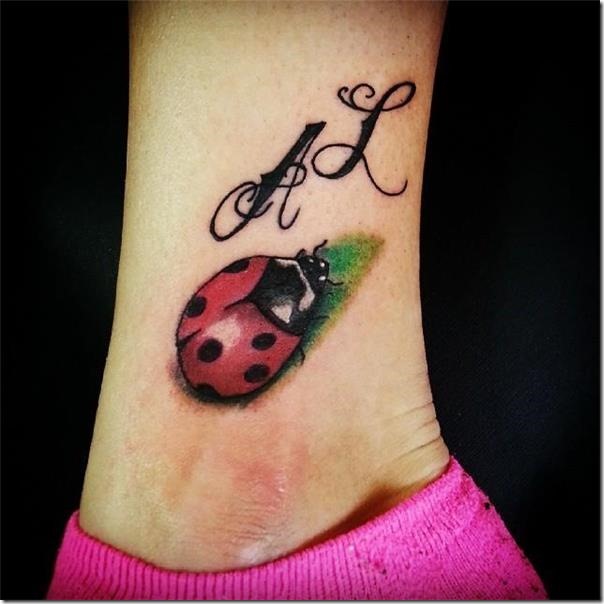 Ladybug tattoos