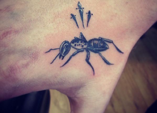 Ants Tattoos: meanings and concepts