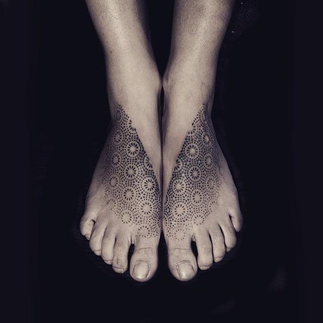 100 Tattoos on the Foot - Stunning and Inspiring Photographs