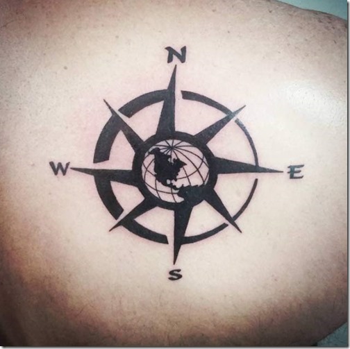 Unbelievable Friggin Compass Tattoos