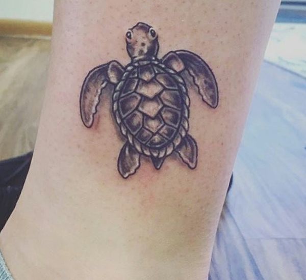 25 turtles tattoo concepts: photos and meanings