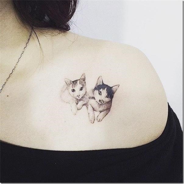 Tattoos for cat lovers