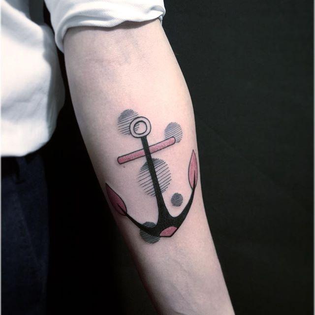 65 Lovely anchor tattoos