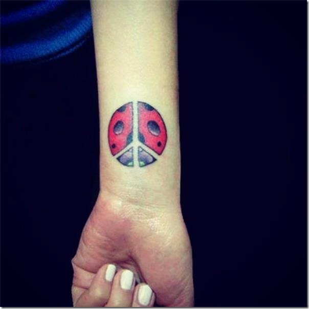 Ladybug tattoos