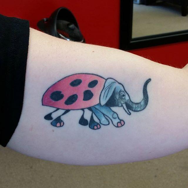 50 Tattoos of Ladybugs