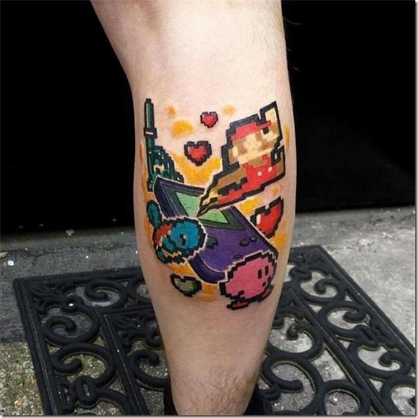 Males's Tattoos on the Leg (finest pictures!)