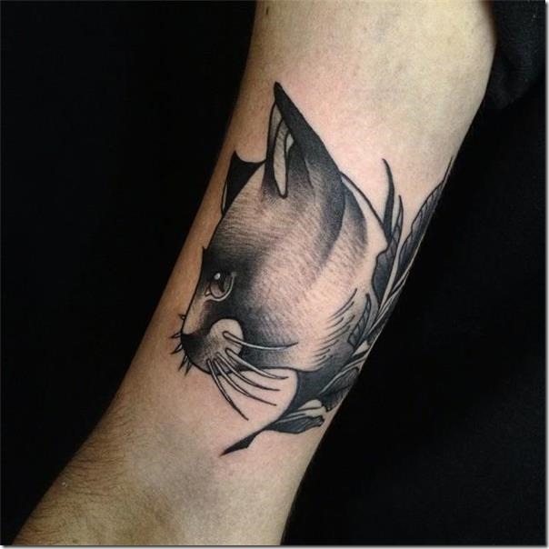 Tattoos for cat lovers