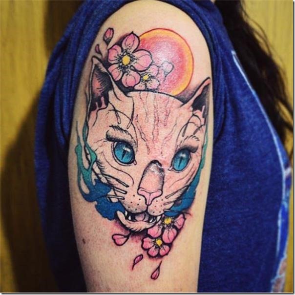 Tattoos for cat lovers