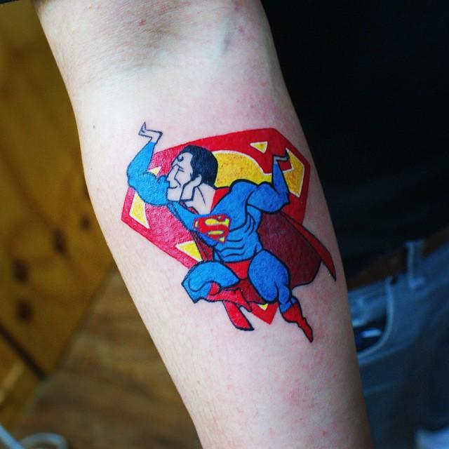 60 Superman Tattoos