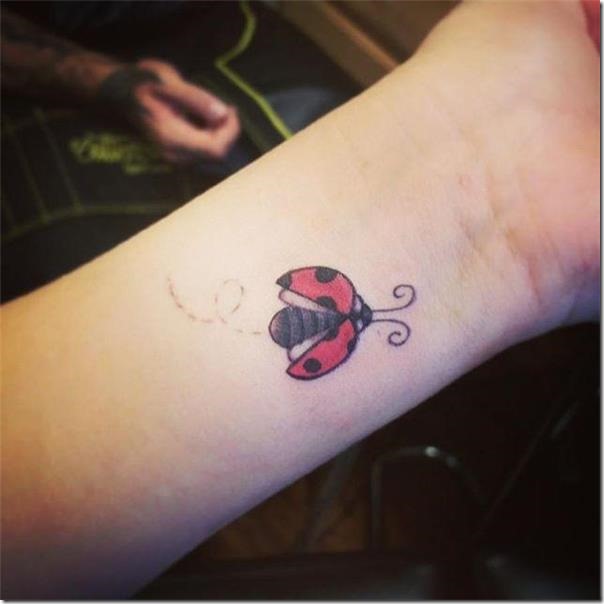 Ladybug tattoos