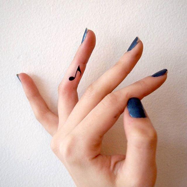 60 Tattoos of musical notes