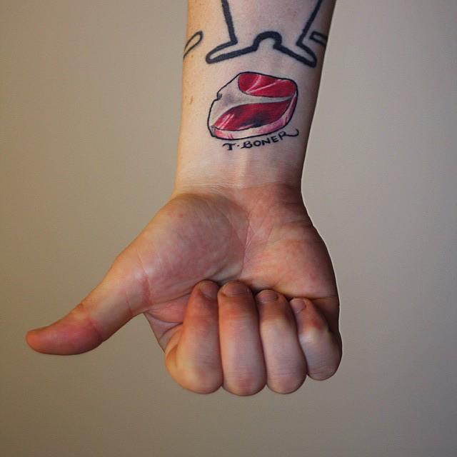 65 Tattoos for Meals and Gastronomy Lovers