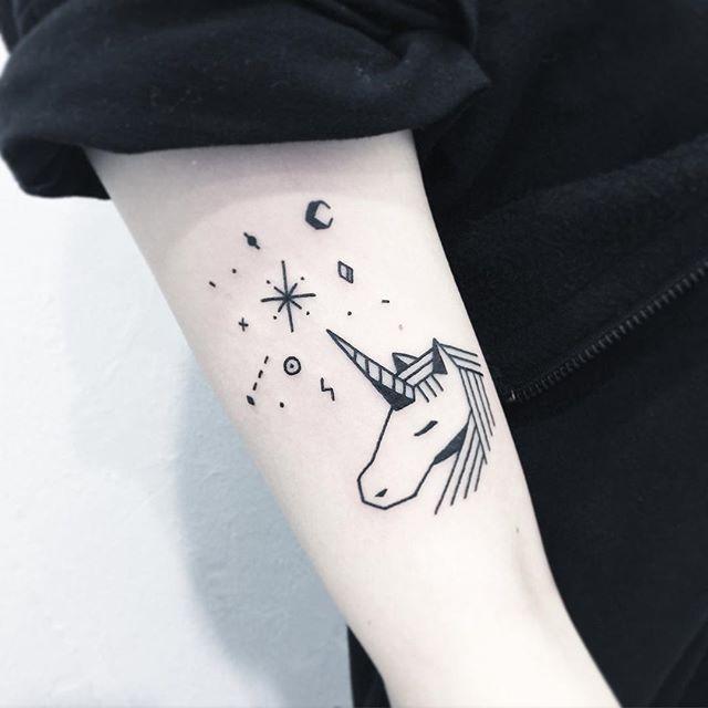 70 Unicorn Tattoos (probably the most stunning pictures!)