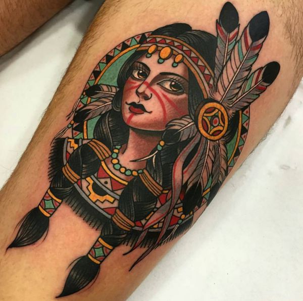 19 mysterious Native American feather tattoos and meanings