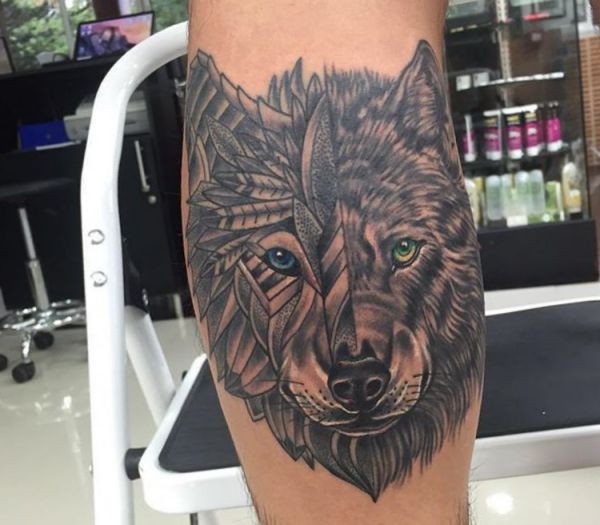 26 Wolf Tattoo Concepts - Footage and That means