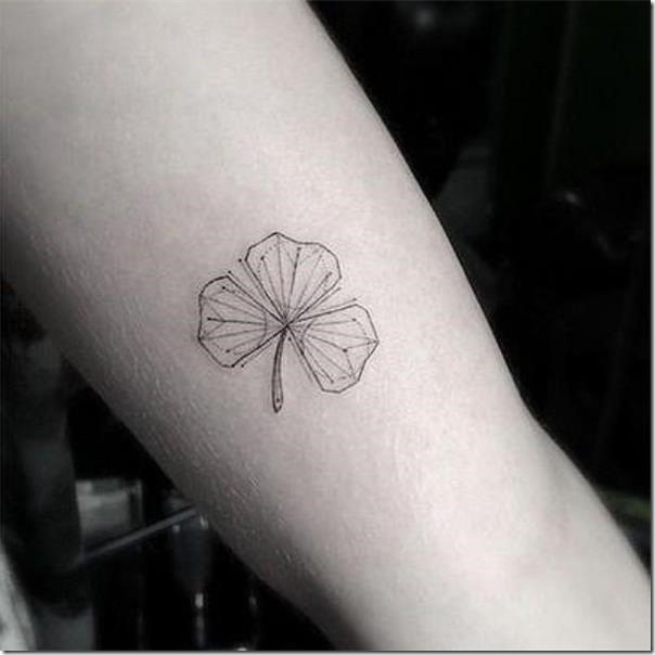 Artistic and galvanizing clover tattoos