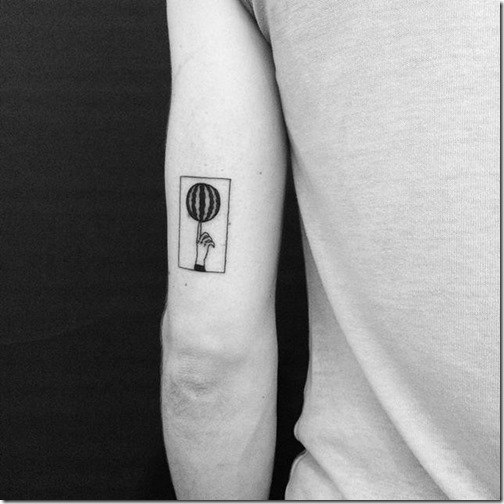 Tattoos for lovers of meals and gastronomy