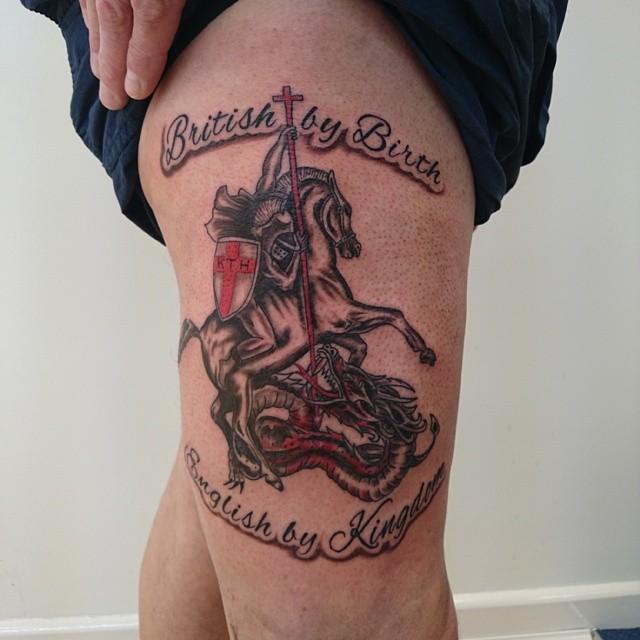 50 Tattoos of Saint George