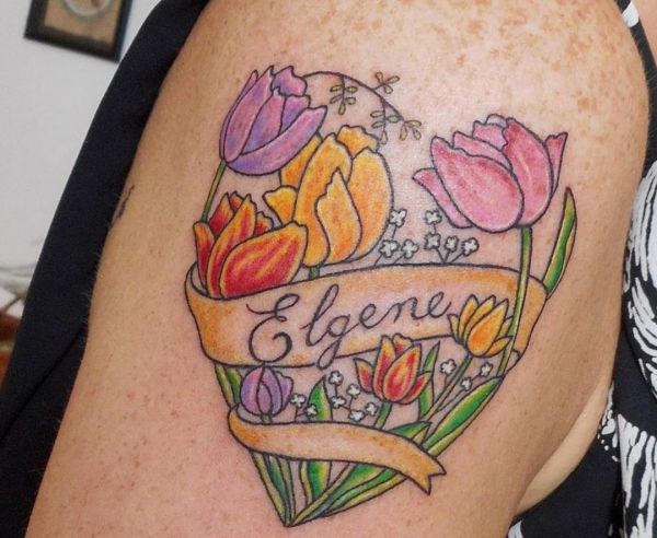 24 stunning tulip tattoos and their meanings