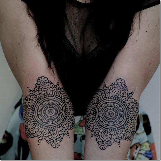 50 Shiny Mandala Tattoos You Wish to Have