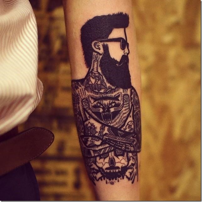 Males's tattoos on the arm - good pictures