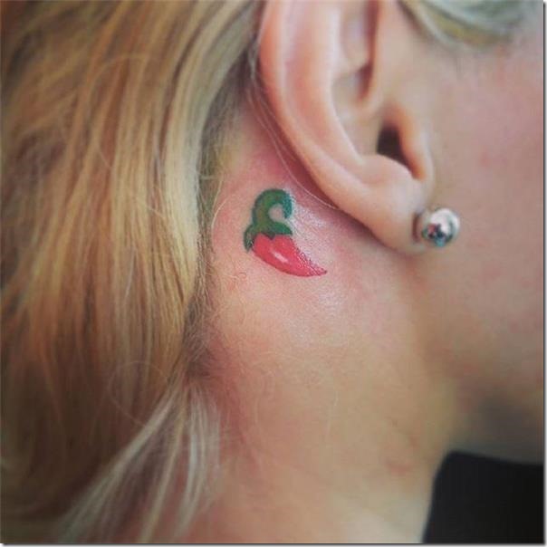 Inventive and provoking pepper tattoos