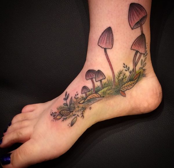 Mushroom Tattoos: 20 concepts with which means