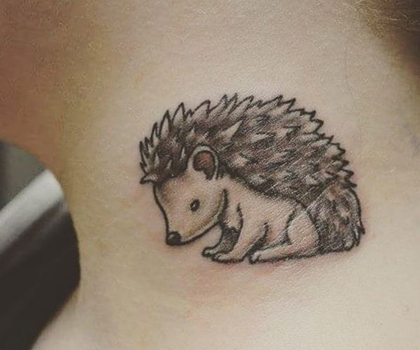 Hedgehog tattoo designs with meanings - 20 concepts