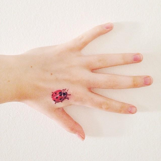 50 Tattoos of Ladybugs