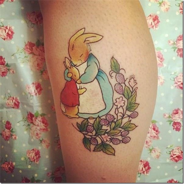 Stunning and galvanizing rabbit tattoos