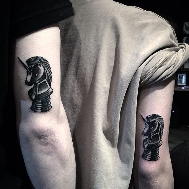 80 Tattoos of friendship for many who share confidences