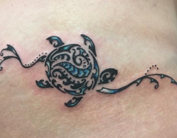 25 turtles tattoo concepts: photos and meanings