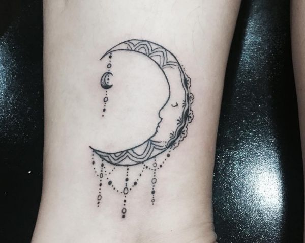 Moon Tattoo Designs with Meanings - 24 Concepts