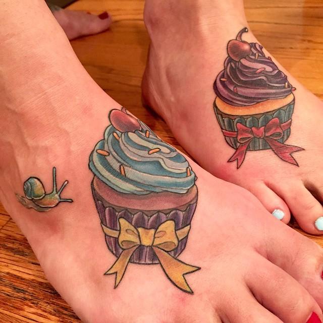 65 Cupcakes Tattoos