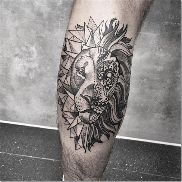 Males's Tattoos on the Leg (finest pictures!)