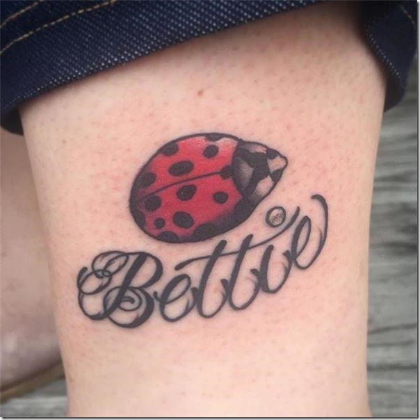 Ladybug tattoos