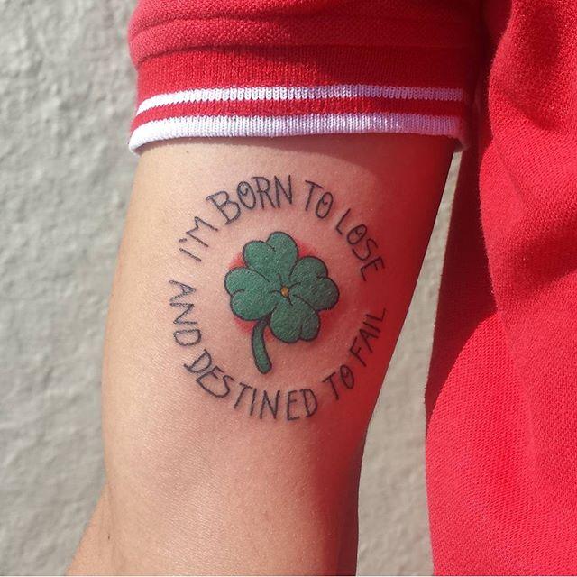 65 Inventive and Inspiring Clover Tattoos