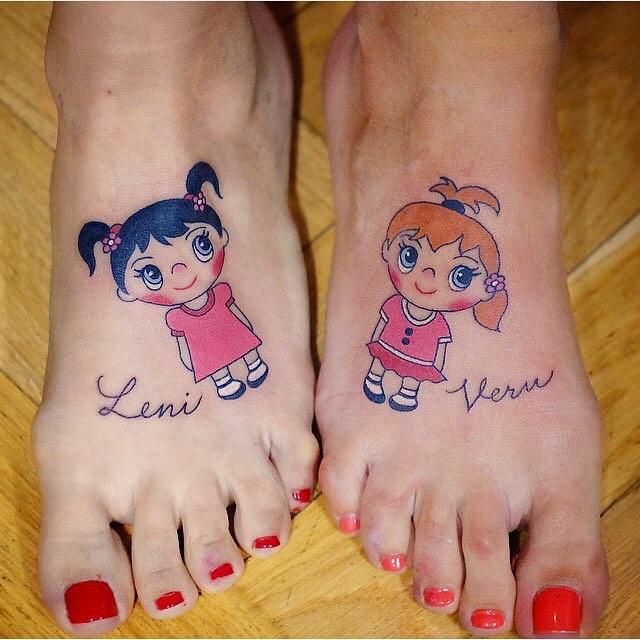 80 Tattoos of friendship for many who share confidences