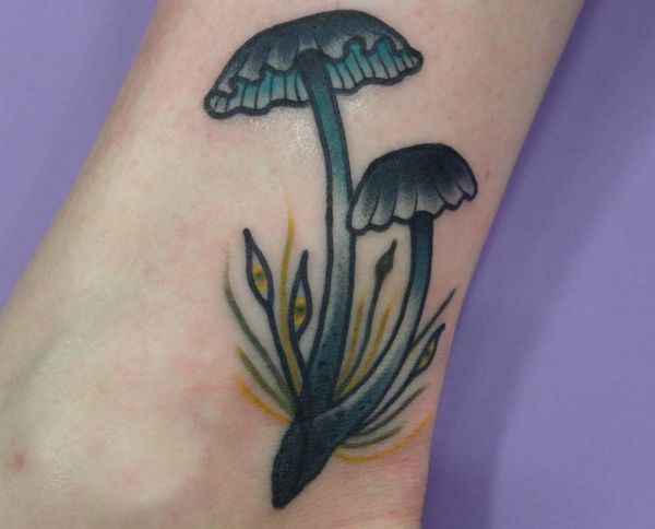 Mushroom Tattoos 20 Concepts With Which Means Nexttattoos