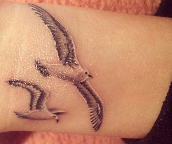 17 seagull tattoos and the meanings