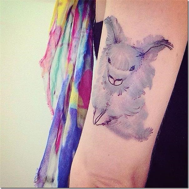 Stunning and galvanizing rabbit tattoos