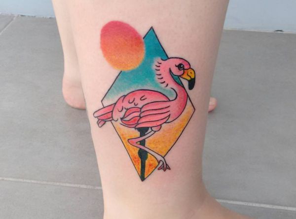 11 totally different lovely flamingo tattoos and their meanings